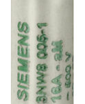Siemens 3NW8004-1 Cylindrical Fuse 2A