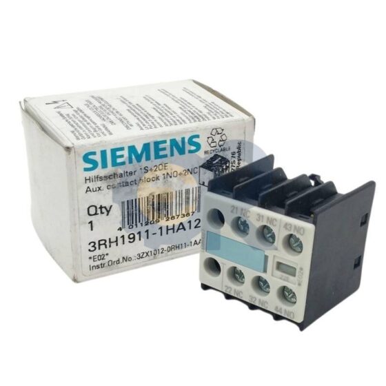 Siemens 3RH1911-1HA12 Aux Contact — SIEMENS