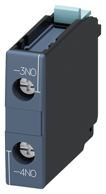 Siemens 3RH1921-1CA10 Auxiliary Contact Block 1NO — SIEMENS