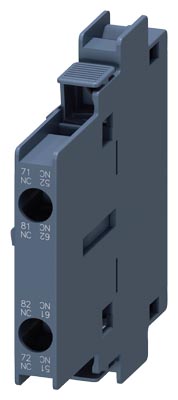 Siemens 3RH1921-1EA02 Auxiliary Switch 2NC Contacts — SIEMENS