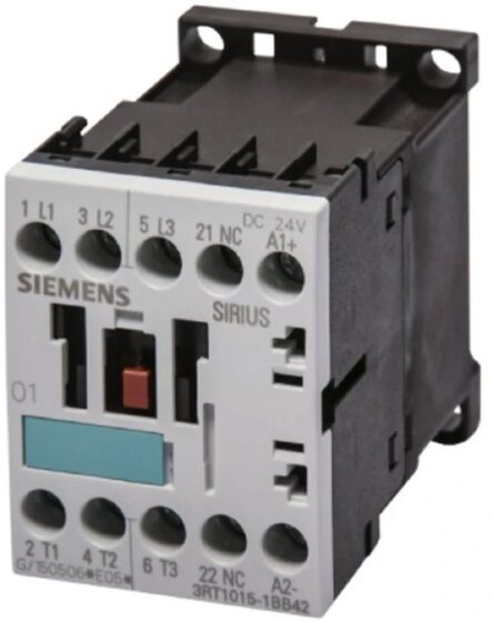 Siemens 3RT1015-1BB42 24VDC Contactor — SIEMENS