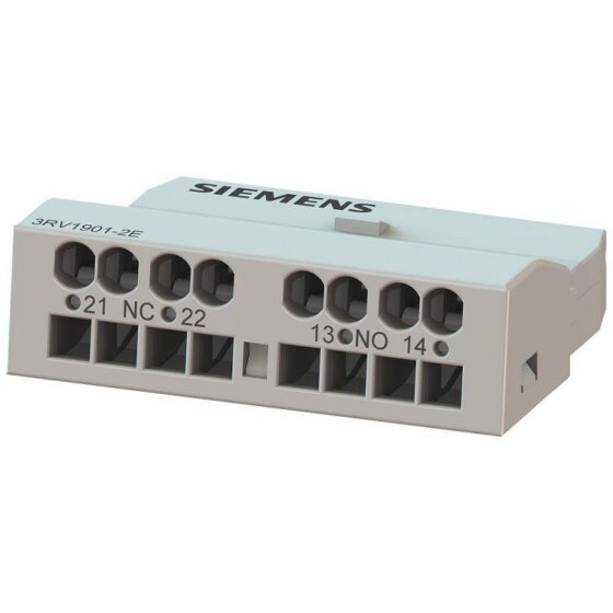 Siemens 3RV1901-2E Transverse Auxiliary Switch — SIEMENS