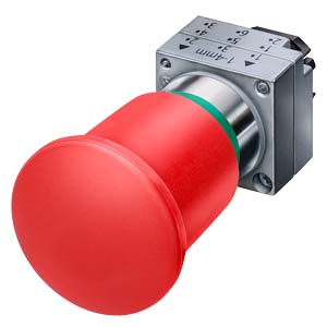 Siemens 3SB3500-1TA20 Metal Round Actuator — SIEMENS