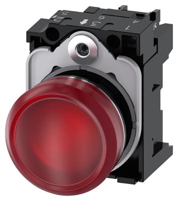 Siemens 3SU1152-6AA20-1AA0 Indicator Light — SIEMENS