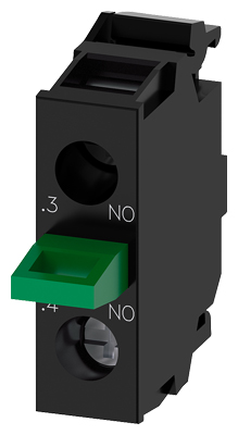 Siemens 3SU1400-2AA10-1BAO Contact Module — SIEMENS