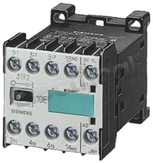 Siemens 3TF2001-0BB4 Contatcor 24VDC 4KW — SIEMENS