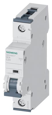Siemens 5SY41207 Miniature Circui Breaker 230/400 V — SIEMENS