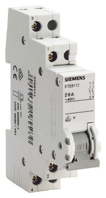 Siemens 5TE8112 + 5ST3012 Relay Contactor — SIEMENS