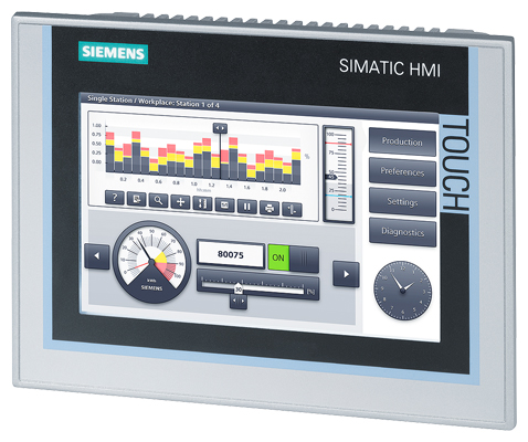 Siemens 6AV2124-0GC01-0AX0 Touch Screen — SIEMENS