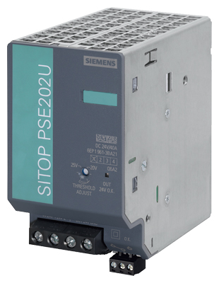 Siemens 6EP1961-3BA21 Sitop PSE202U I/O 24VDC 40A — SIEMENS
