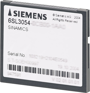 Siemens 6SL3054-0CE01-1AA0 Compact Flash Card — SIEMENS