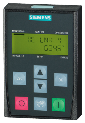 Siemens 6SL3255-0AA00-4CA1 Sinamic G120 Basic Operator Pane — SIEMENS