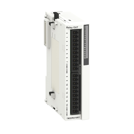 TM2DRA16RT – Schneider Electric I/O expansion module, Modicon M238 logic controller, Twido, 16 outputs relay, 1 removable… — SCHNEIDER