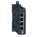TM4ES4 – Schneider Electric network switch module, Modicon M241, 4 Ethernet switchs