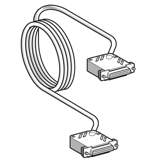 TSXCAP030 – Schneider Electric Connecting cable, Advantys Telefast ABE7, PLC, analog signal, length 3m — SCHNEIDER