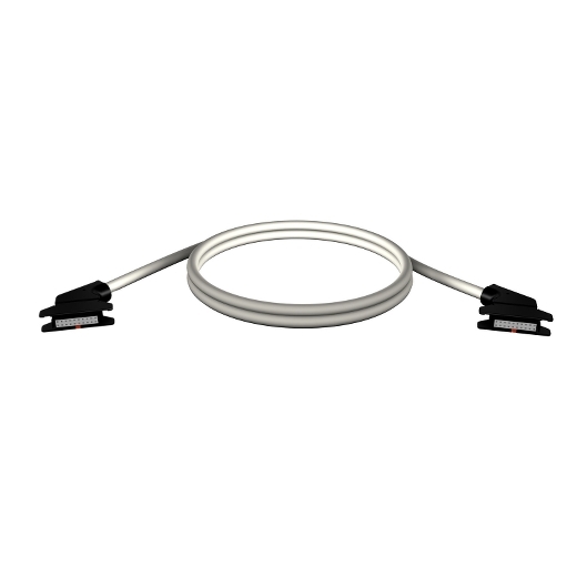 TSXCDP102 – Schneider Electric rolled ribbon connecting cable – for I/O module with HE10 connectors – 1 m — SCHNEIDER