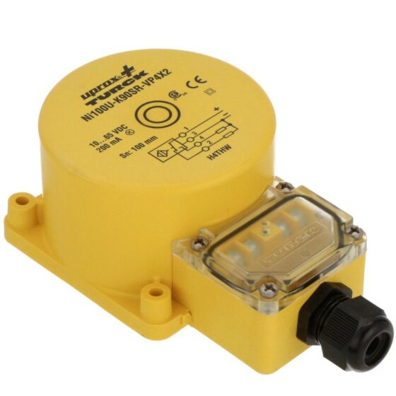 Turck NI100U-K90SR-VP4X2 Zero Speed Switch — Turck