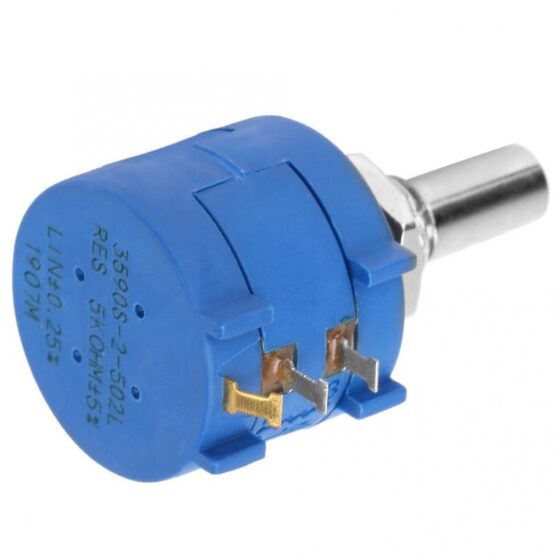 Variable Potentiometer 3590 S-2-502 L (50K)