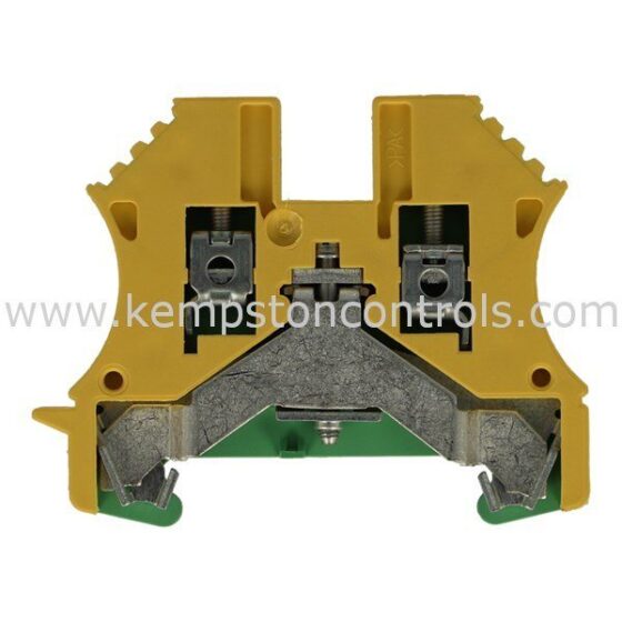 Weidmüller 101000 Wpe 2.5, 2.5MM SQ, Earth Terminal Screw — WEIDMÜLLER