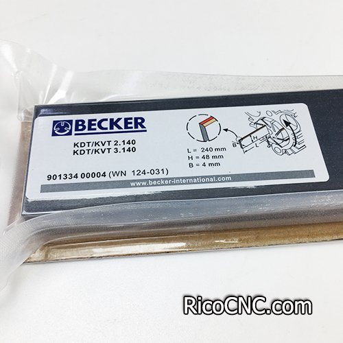 WN124-031 Carbon Vane 90133400004 for Becker Pump