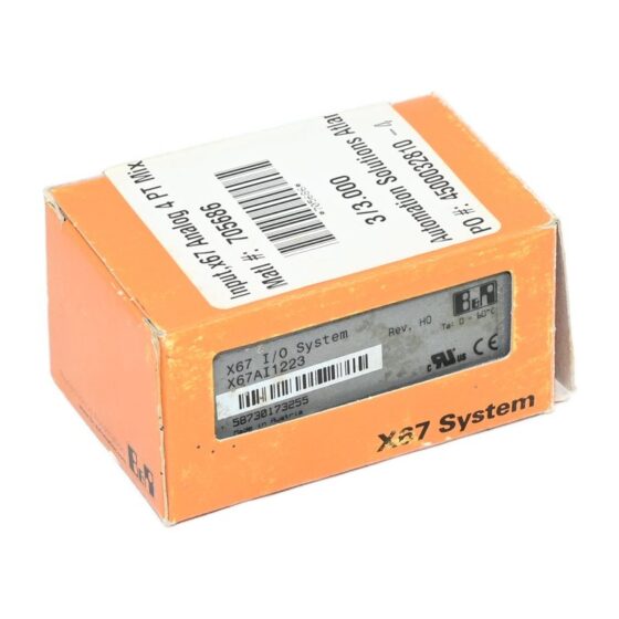 X67AI1223 Analog Input Module Davi BR Automation