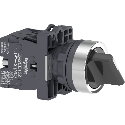 XA2ED25 – Schneider Electric selector switch – Ø22 – standard handle – 2 positions – 1NO+1NC — SCHNEIDER