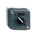 XALD134 – Schneider Electric Harmony XALD, XALK, Control station, plastic, dark grey lid, 1 selector switch, standard handle…