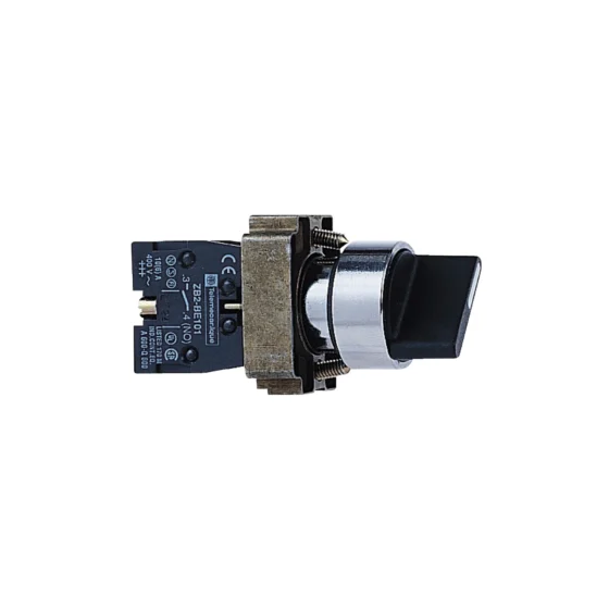XB2BD33 – Schneider Electric black selector switch Ø22 mm long handle 3 positions – 2 N/O — SCHNEIDER