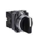XB2BD33C – Schneider Electric Complete selector switch, Easy Harmony XB2, metal, black, 22mm, 3 positions, stay put, 2NO