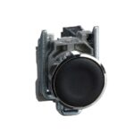 XB4BA21 – Schneider Electric Push button, metal, flush, black, Ø22, spring return, unmarked, 1 NO