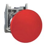 XB4BC42 – Schneider Electric Push button, Harmony XB4, complete pushbutton Ø22 mm, 1 NC, spring return