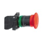 XB5AS542 – Schneider Electric Complete emergency switching off push button, Harmony XB5, red Ø 40 pushbutton Ø22 mm latching…