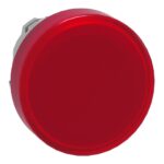 ZB4BV043 – Schneider Electric red pilot light head Ø22 with plain lens for integral LED