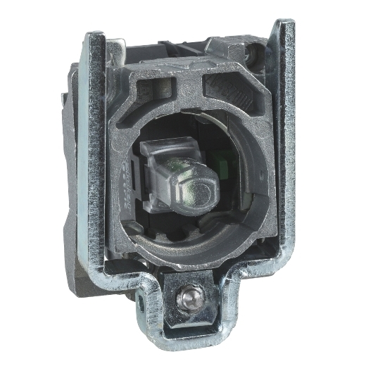 ZB4BW0B42 – Schneider Electric red light block with body/fixing collar with integral LED 24V 1NC — SCHNEIDER