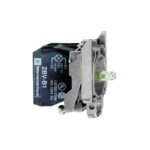ZB4BW0G35 – Schneider Electric green light block with body/fixing collar with integral LED 110…120V 1NO+1NC