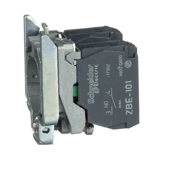 ZB4BZ103 – Schneider Electric single contact block with body/fixing collar 2NO screw clamp terminal — SCHNEIDER