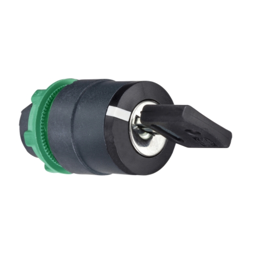ZB5AG4 – Schneider Electric selector switch head Ø22 2-position stay put Ronis 455 — SCHNEIDER